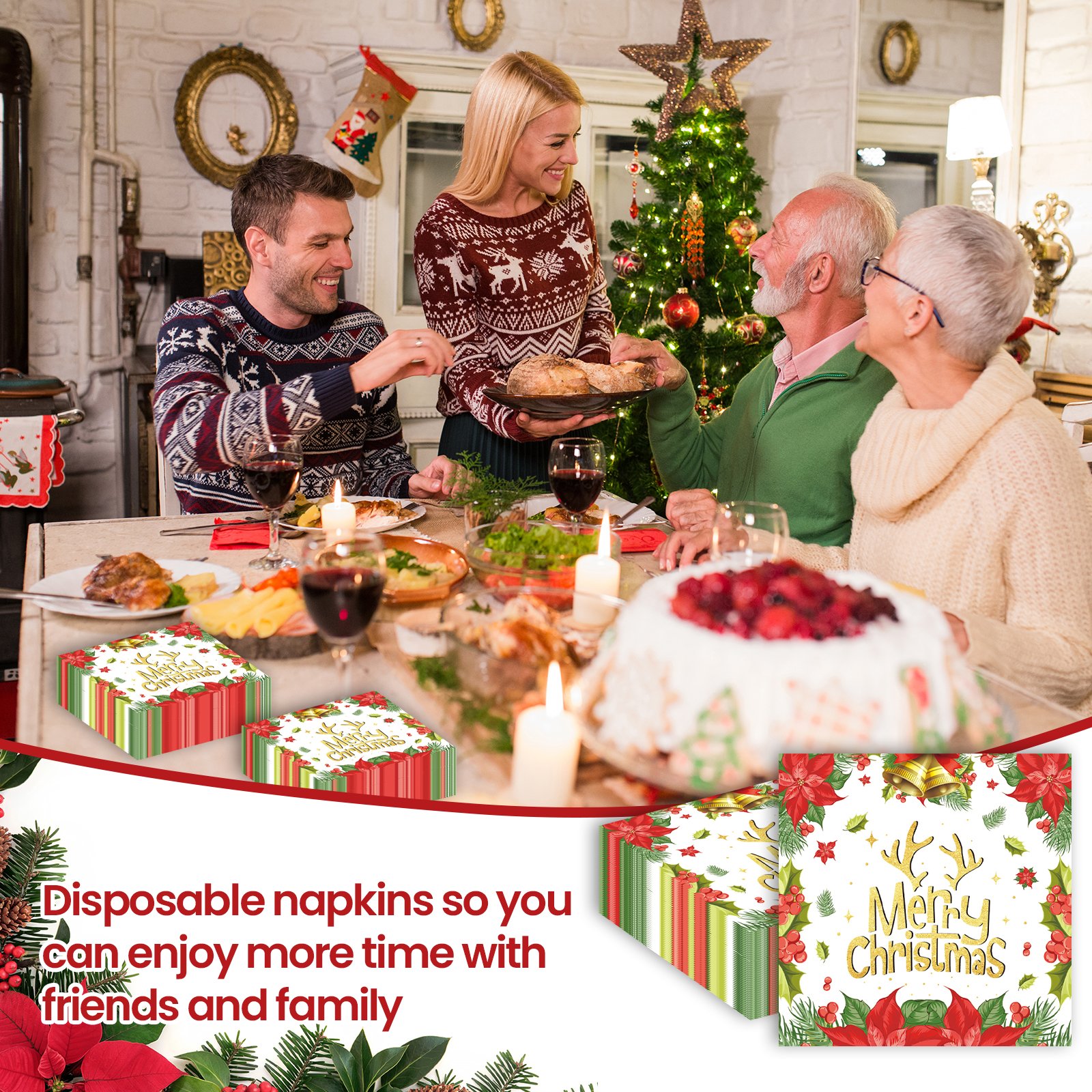 Christmas-deer-napkin