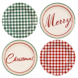 Christmas Holiday Paper Plates