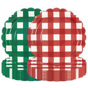 christmas paper plates​