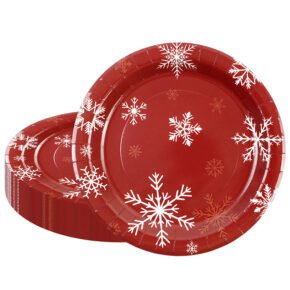 Christmas Paper Plates