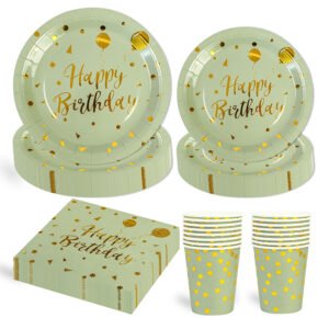 Birthday Paper Plates