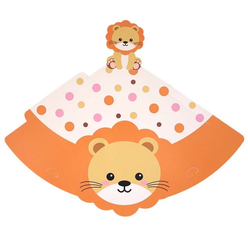 Animal cartoons party hat