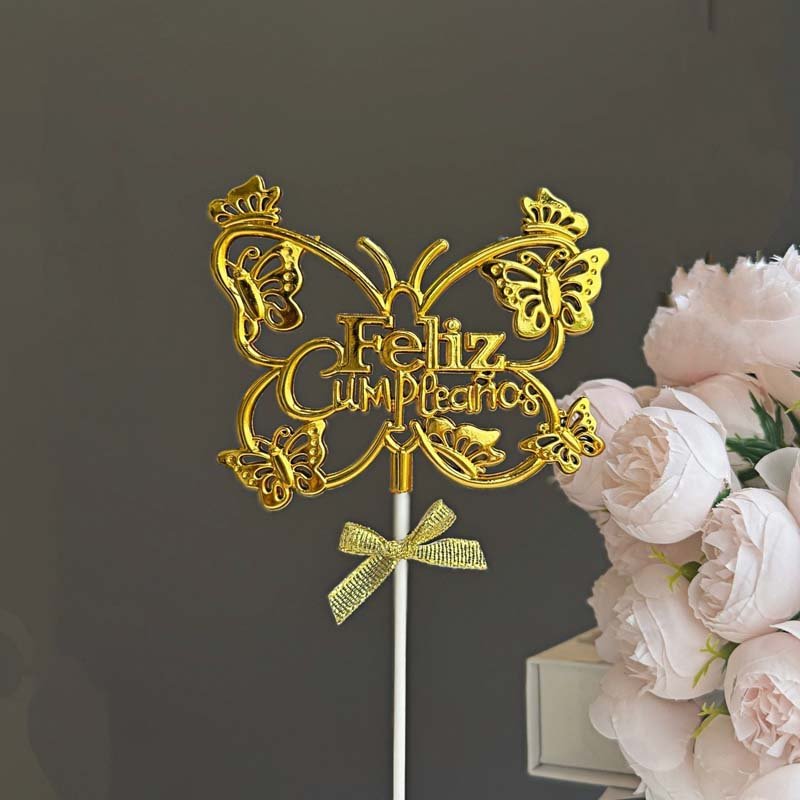 Butterfly Birthday in Spanish