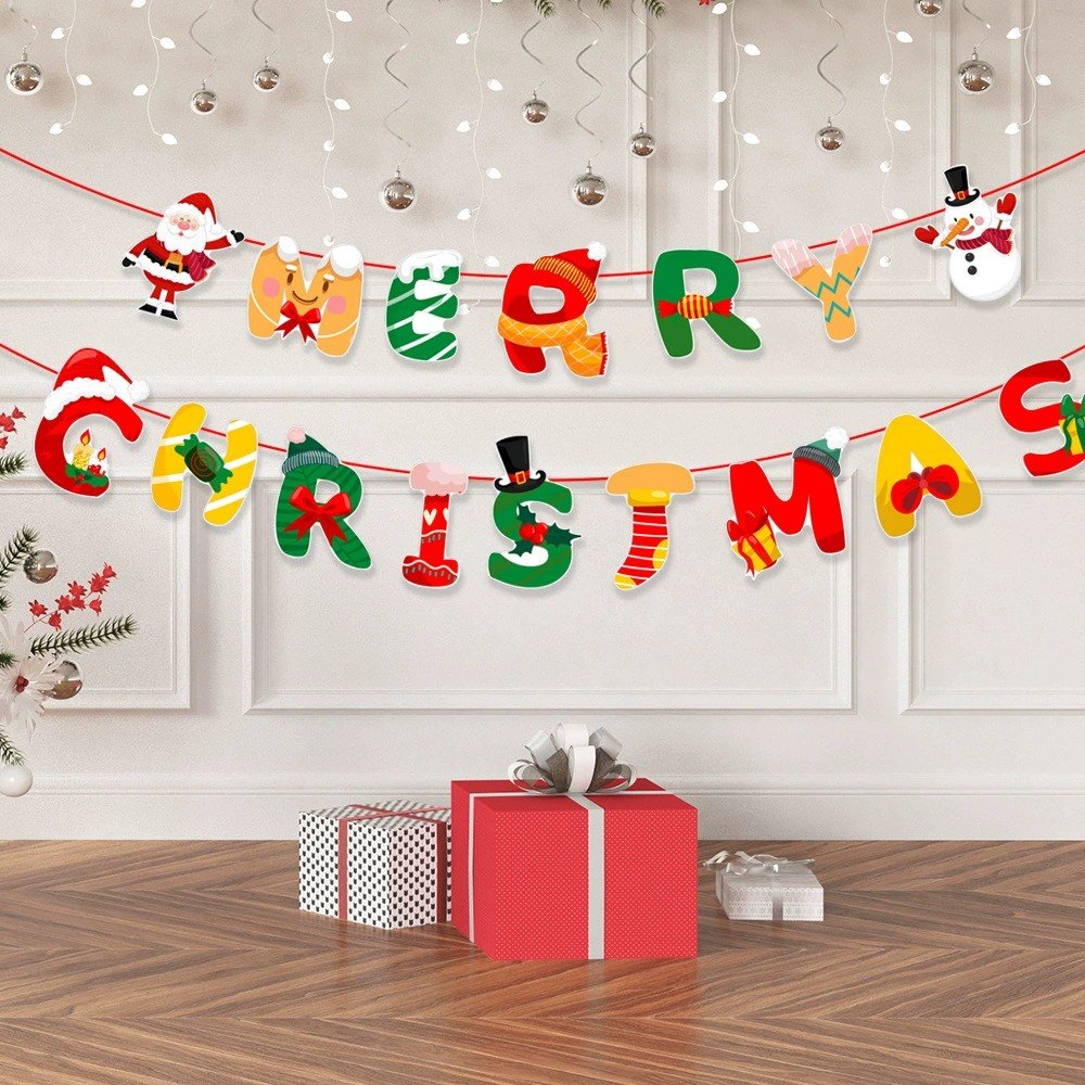 Hanging Christmas Banners Wholesale – Festive Hanging Flag Decorations - Image 13