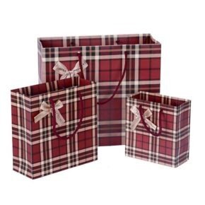 Checkered Gift Bags