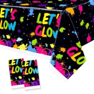 Neon Theme Tablecloth