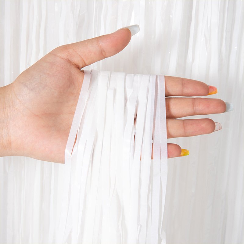 Colorful rain curtain