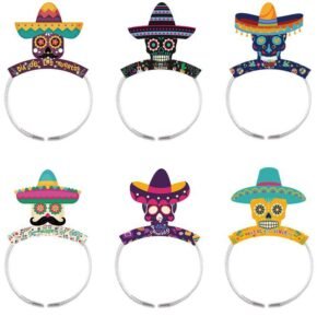 Day of the Dead (5) Skeleton Headbands Dead