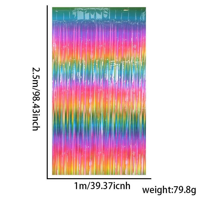 Gradient rain Gradient rain curtain