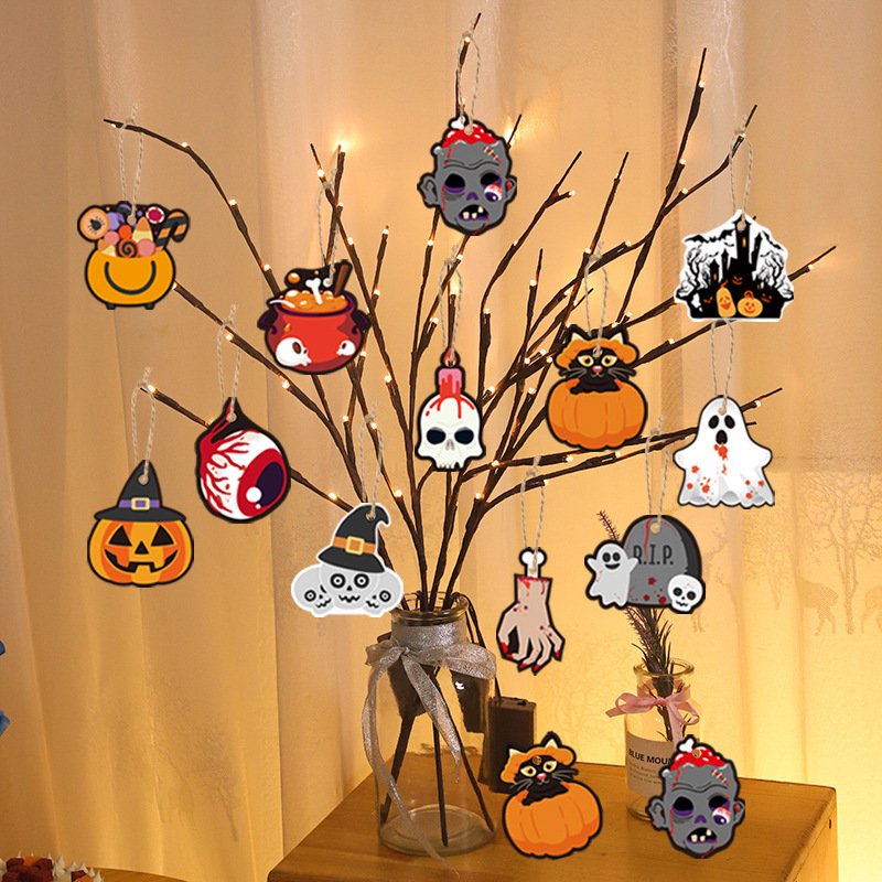 Halloween Hanging Ornaments Set