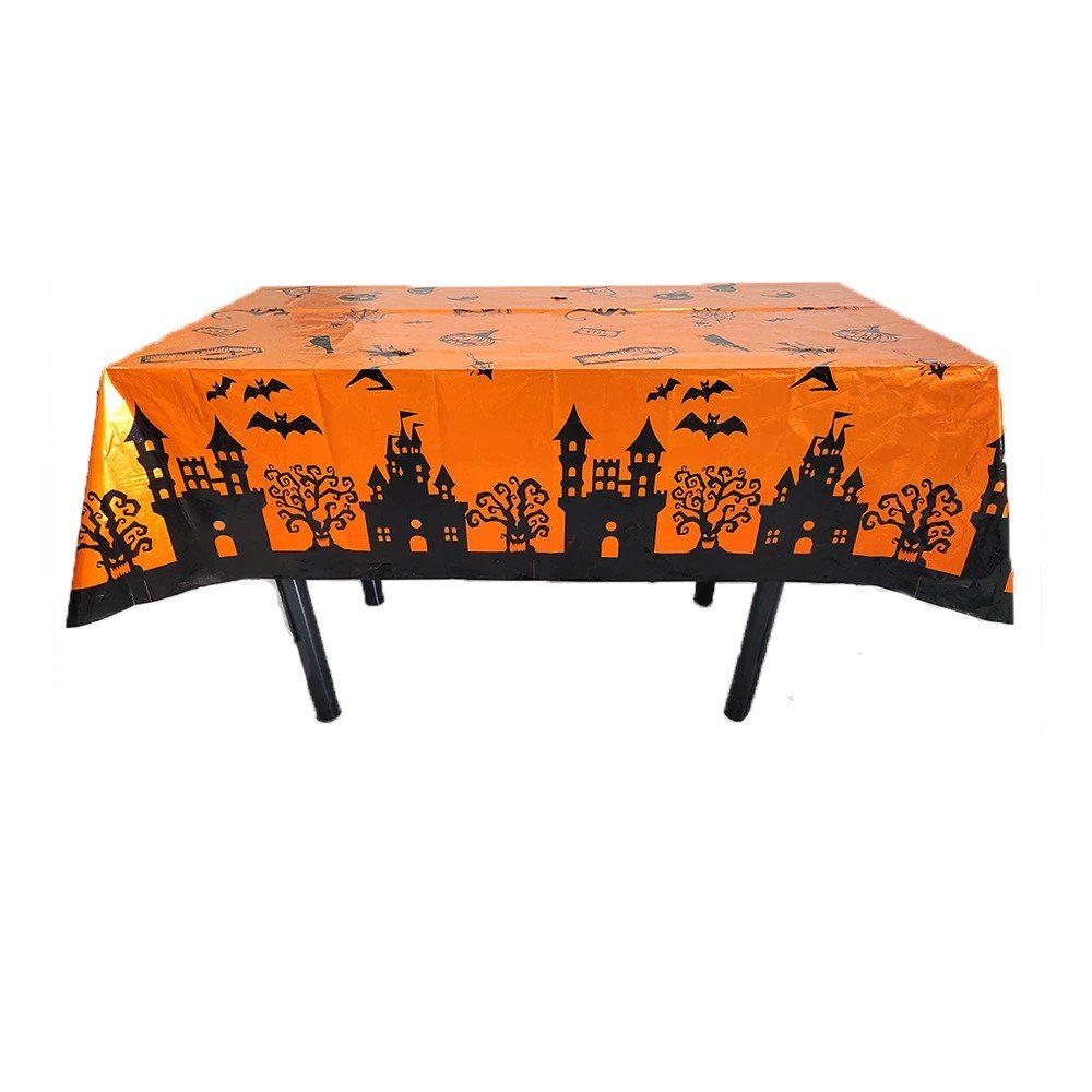 Halloween Party Pumpkin Tablecloth