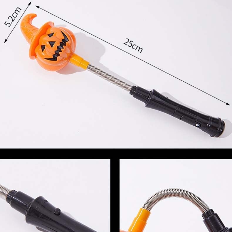 Halloween hand crank pumpkin Lights