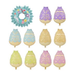 Holiday Series (Easter) (17) Easter Themed Aluminum balloons