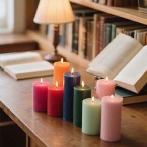 Large pillar candles