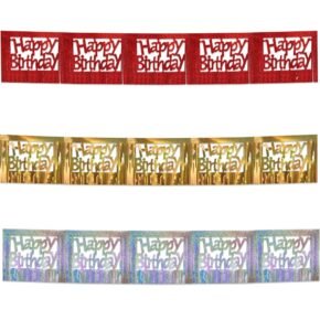 laser tag birthday banner