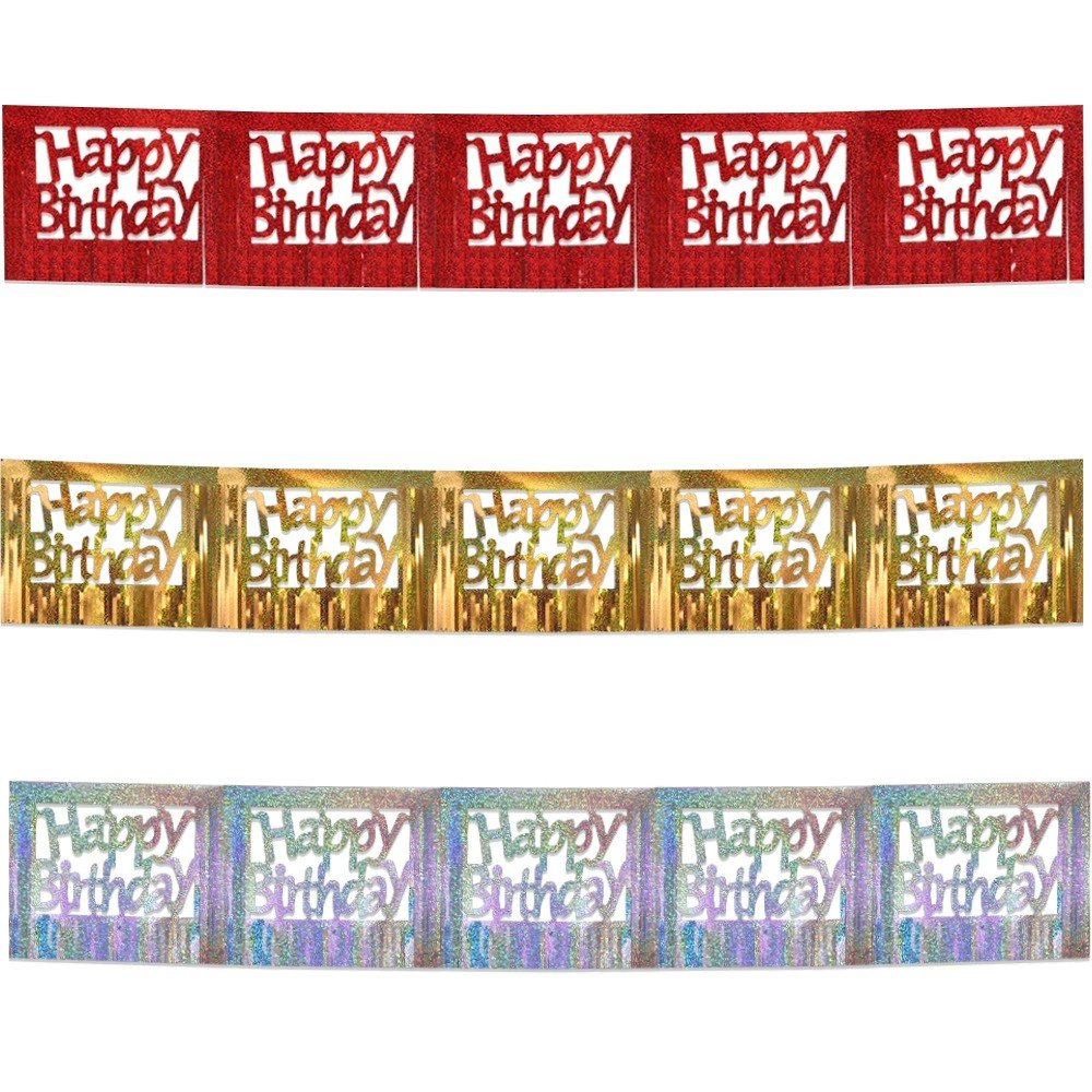 laser tag birthday banner