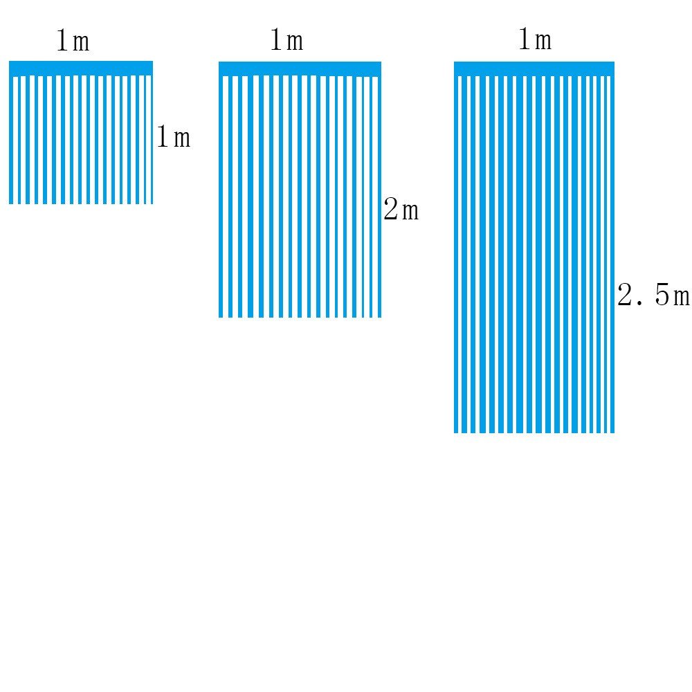 Stunning Laser Rain Curtain – Multiple Colors and Various Sizes for Event Decoration - 图片 2