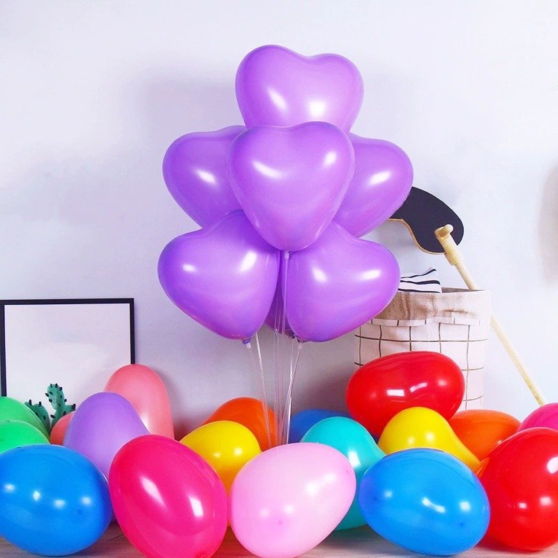 Love Metallic balloons