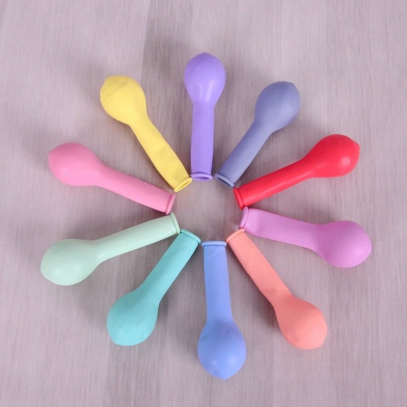 Round Macaroni Balloons – Soft Pastel Colors | Natural Latex | Multiple Sizes for Party & Event Decoration - Image 5