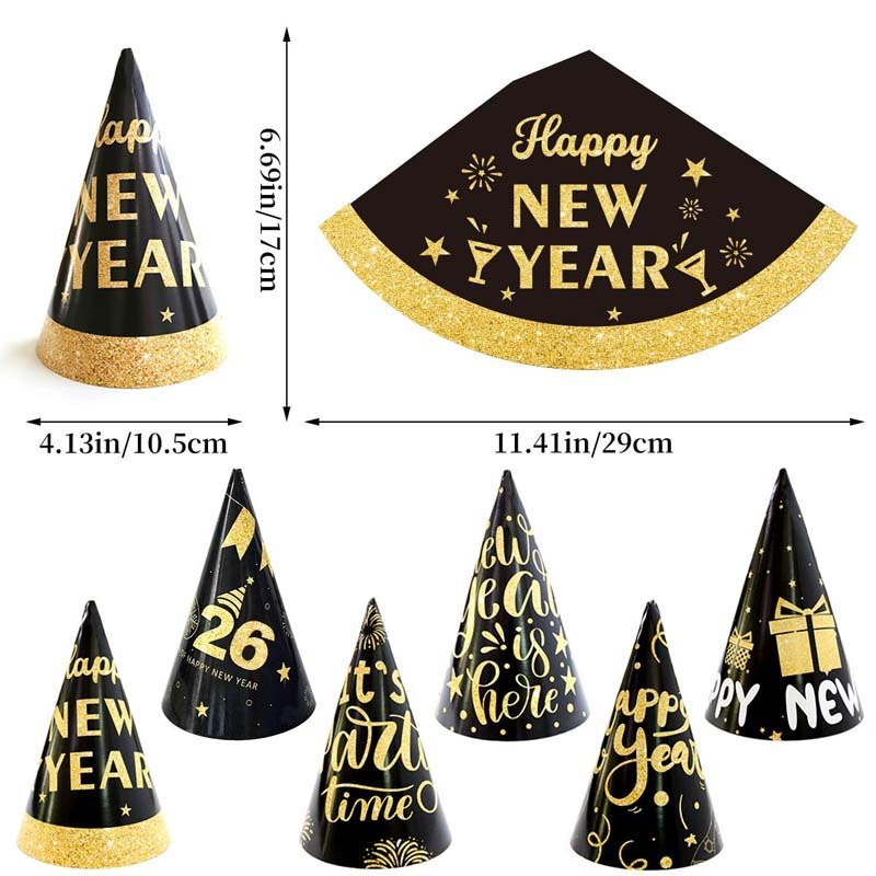 New Year Cone Hat Series