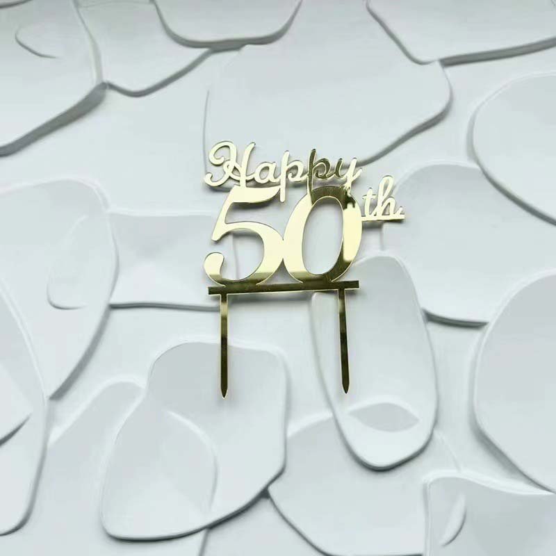 Acrylic Number Cake Topper Wholesale – Birthday Decoration – Image 10