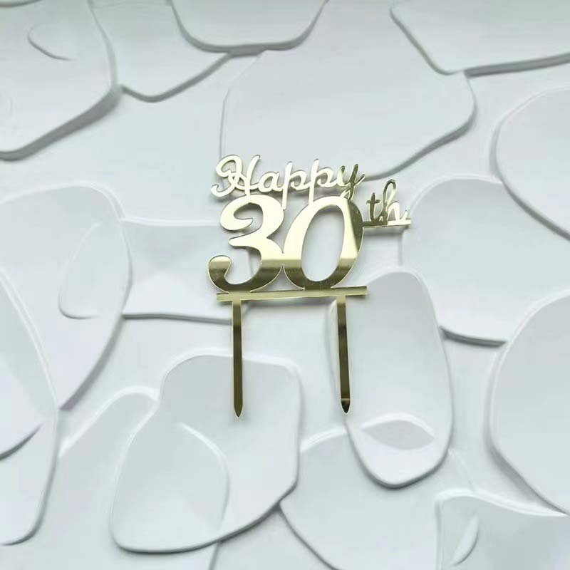 Acrylic Number Cake Topper Wholesale – Birthday Decoration – Image 7