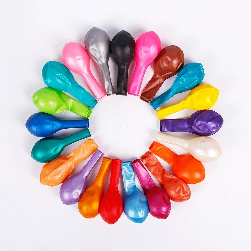 Round Pearlescent Balloons – Shiny Iridescent Finish | Multiple Sizes for Party, Wedding & Event Decoration - immagine 9