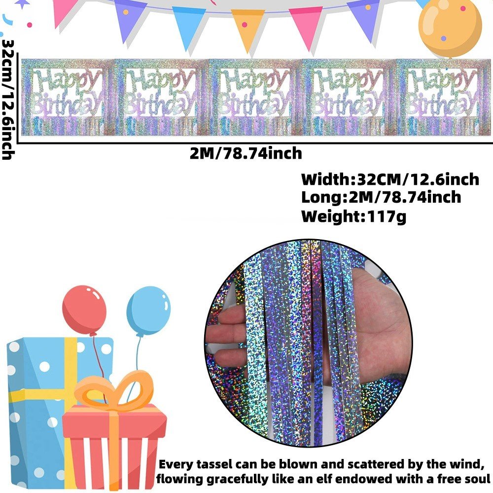 Laser Birthday Banner