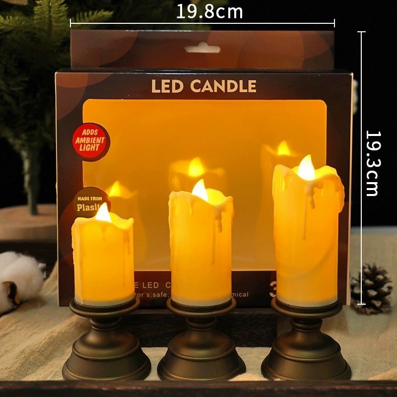 Simulation tear mark electronic candle light