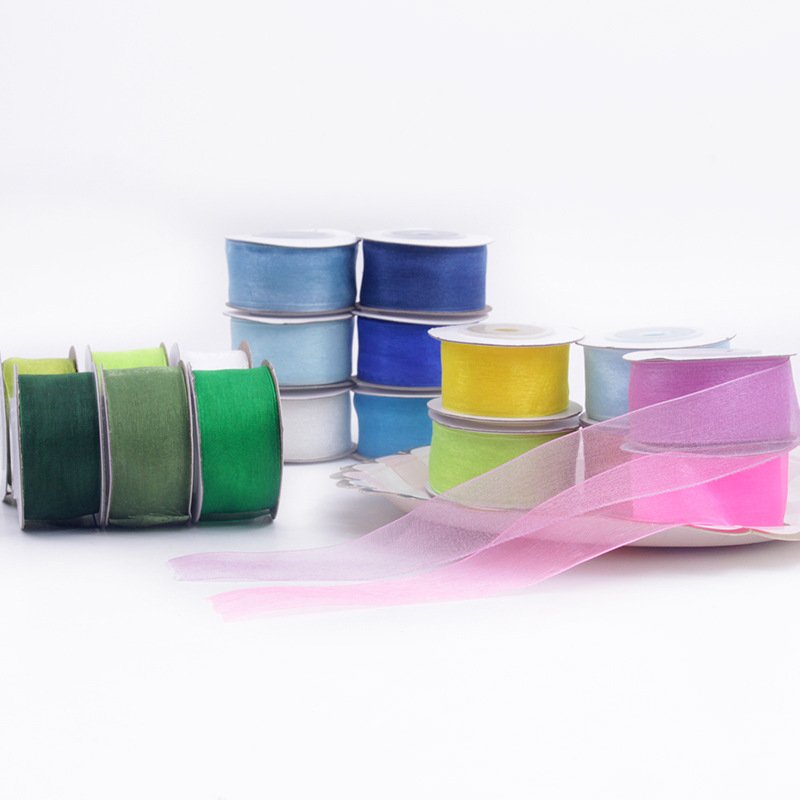 Nylon Yarn Ribbon for Winter - Themed Crafts - immagine 2