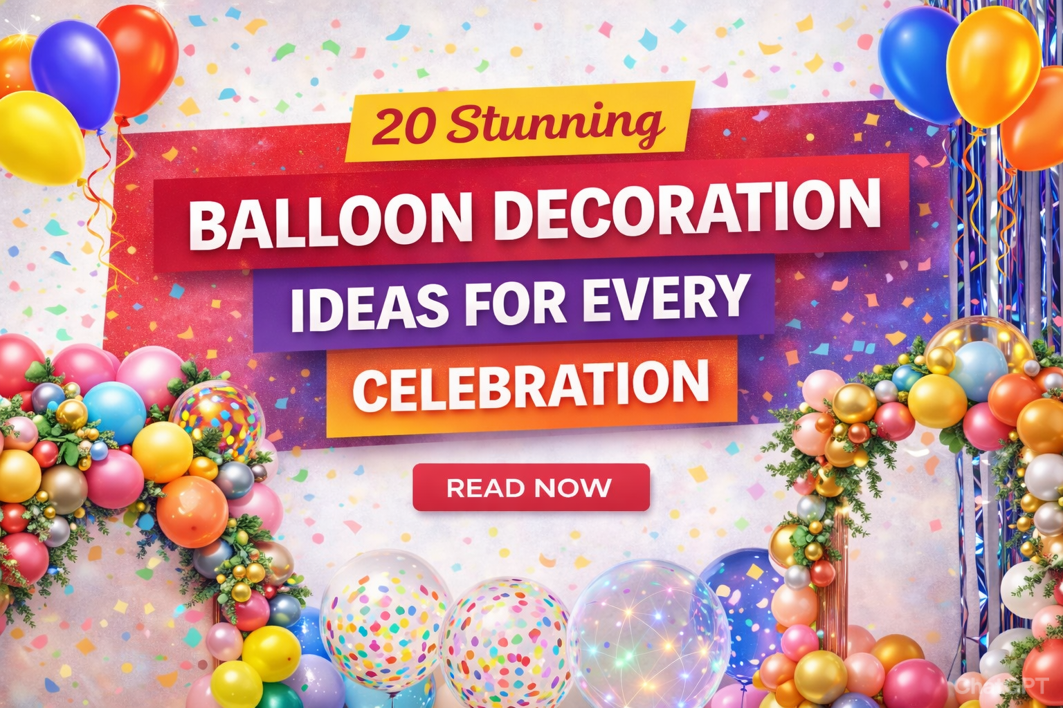20 Stunning Balloon Decoration Ideas for Every Celebration
