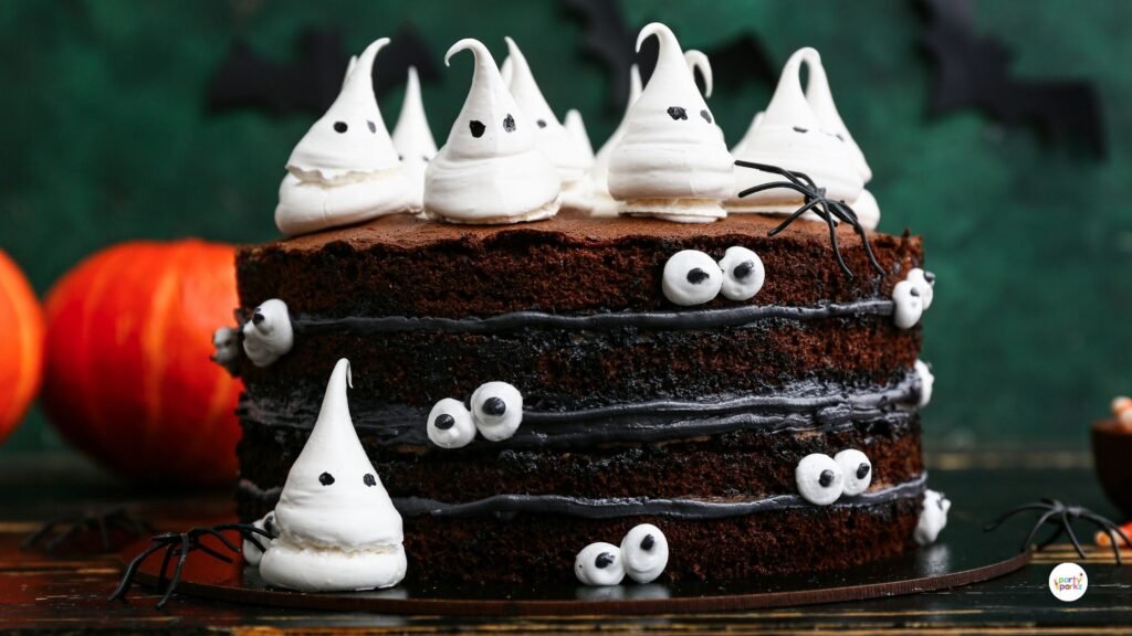 Creepy Eyeball Chocolate Cake