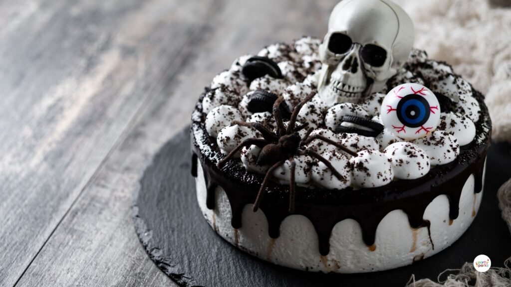 Haunted Forest Chocolate Cake