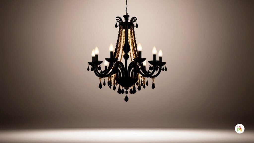 Leafy Chandelier Accents