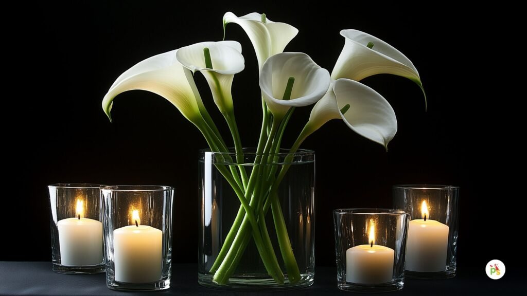 Sculptural Calla Lily Arrangements