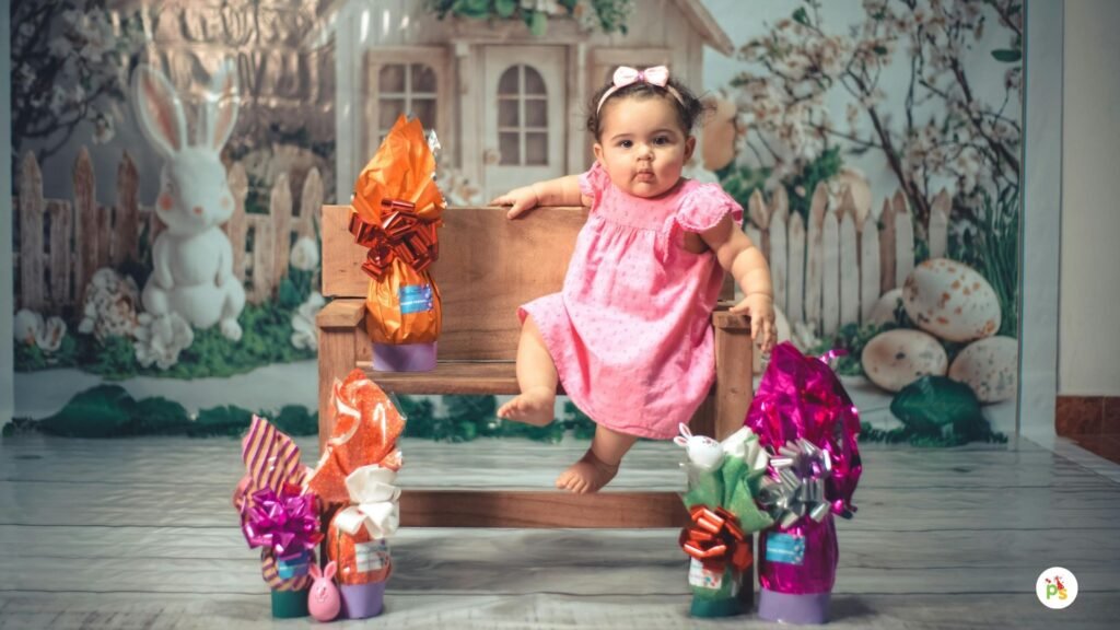 Styled Easter Photo Corner