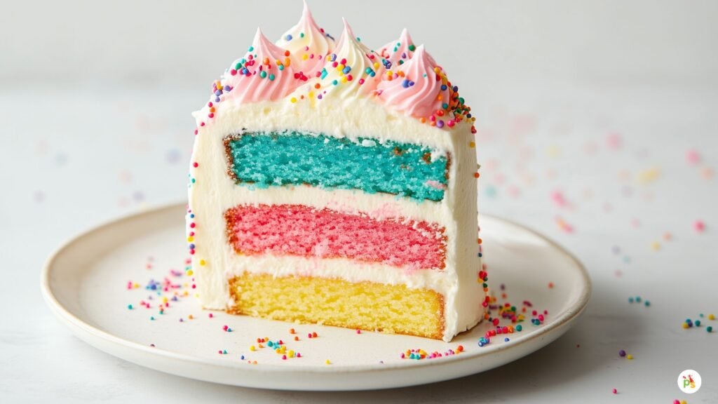Rainbow Layer Cake